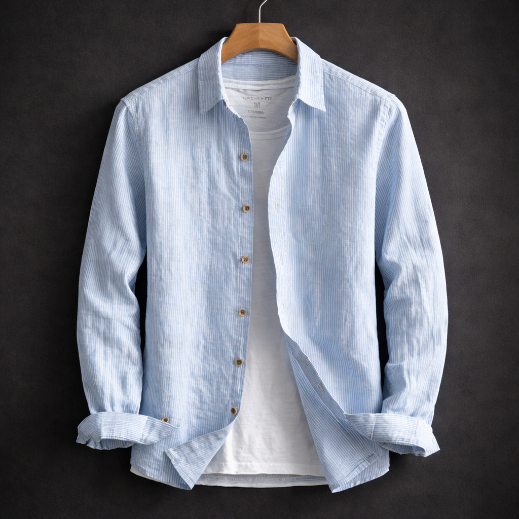 Carter Striped Button-Up
