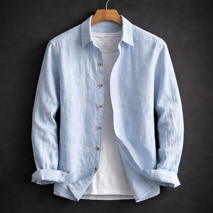 Carter Striped Button-Up