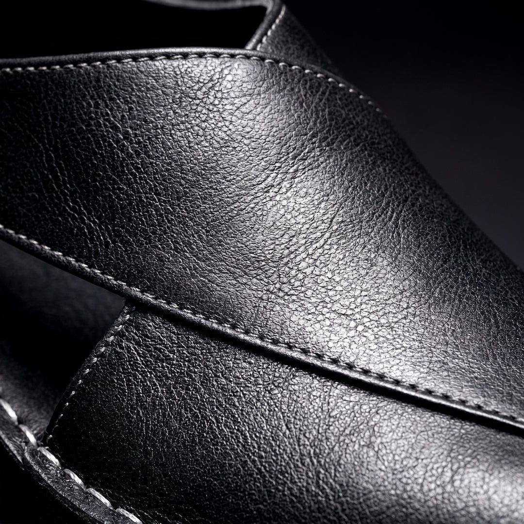 Stefano Leather Mules
