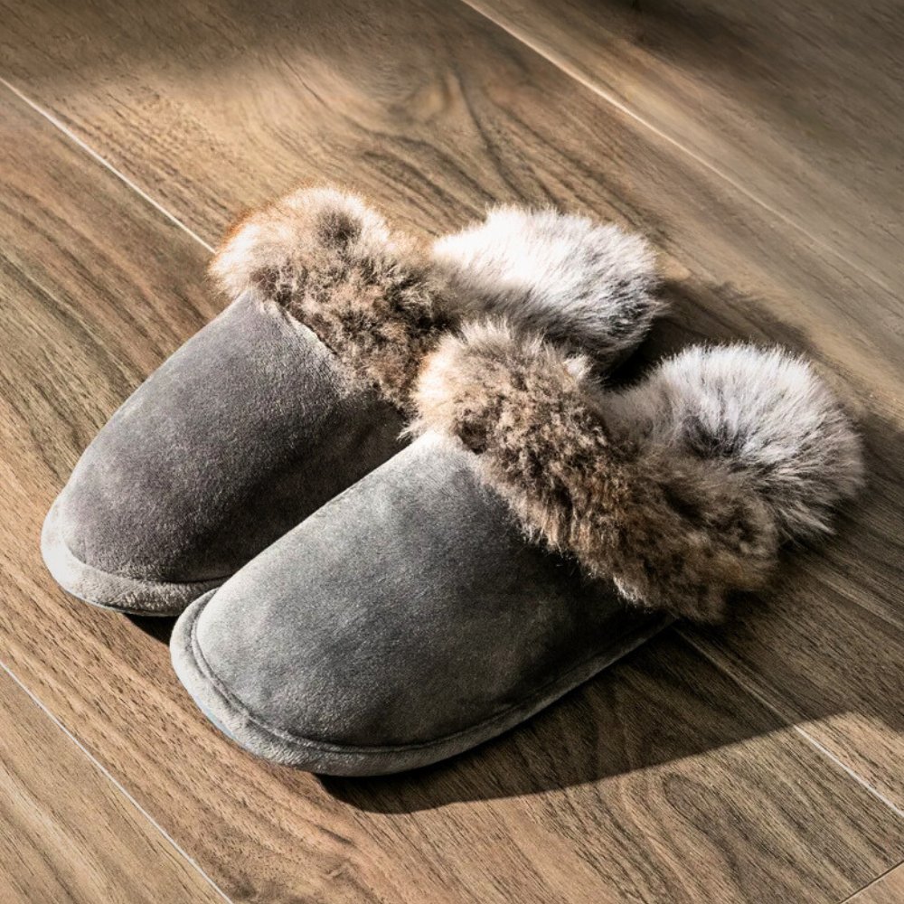 Faux Fur Delight Loafers - Boncini