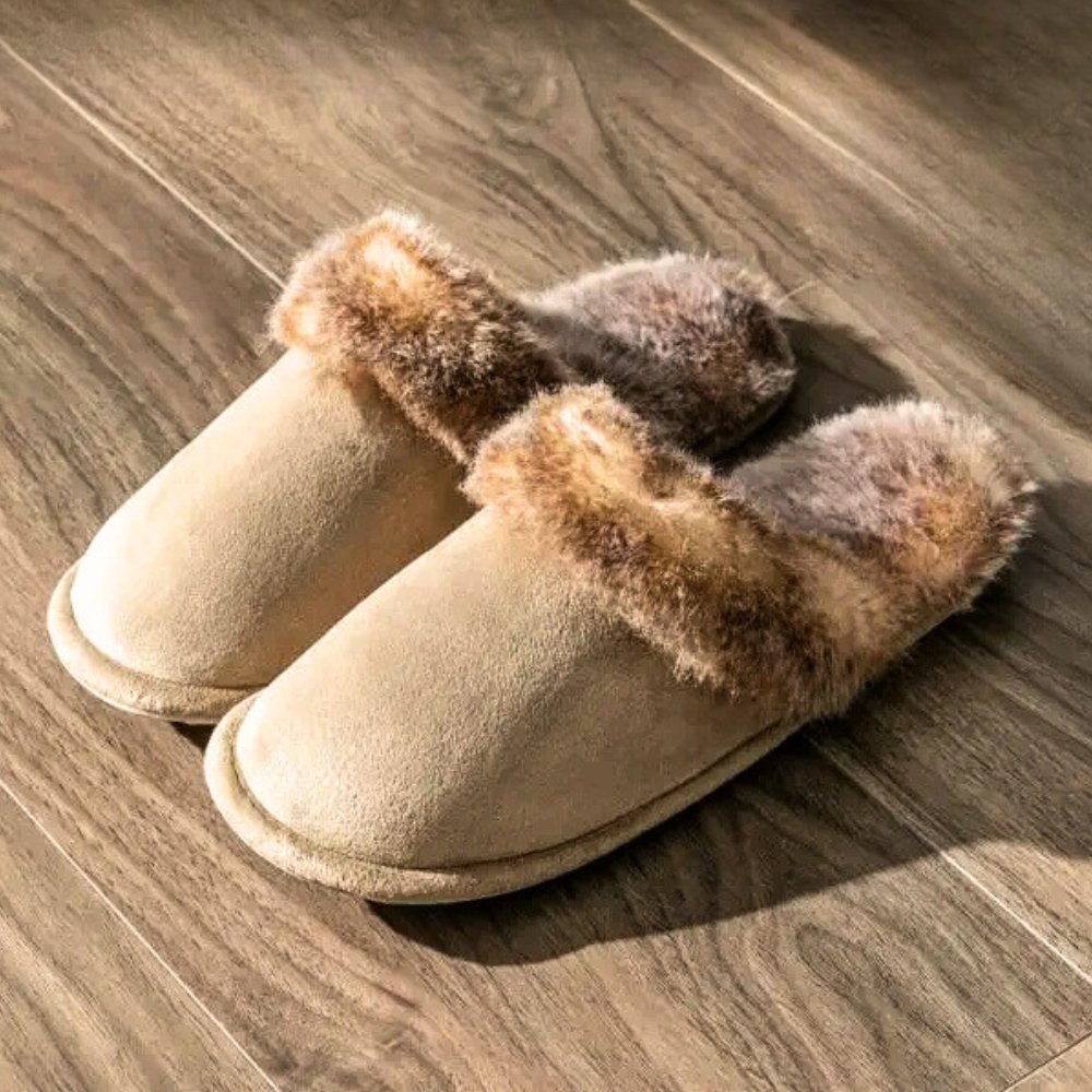 Faux Fur Delight Loafers - Boncini