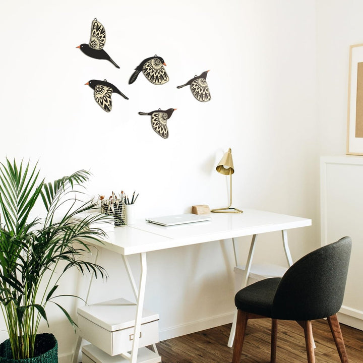 Folk Bird Set - Boncini