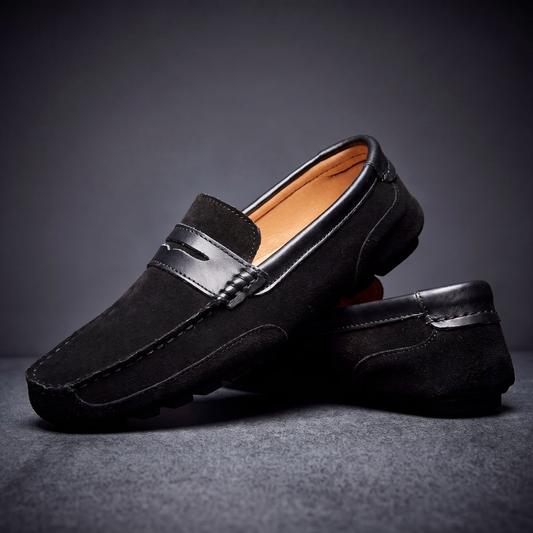 Belvano Suede Loafers