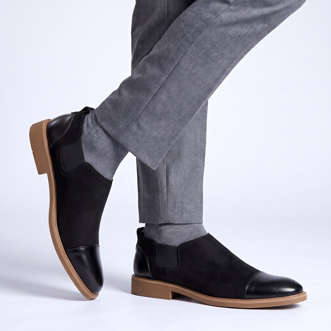 Marcus Leather Slip-ons