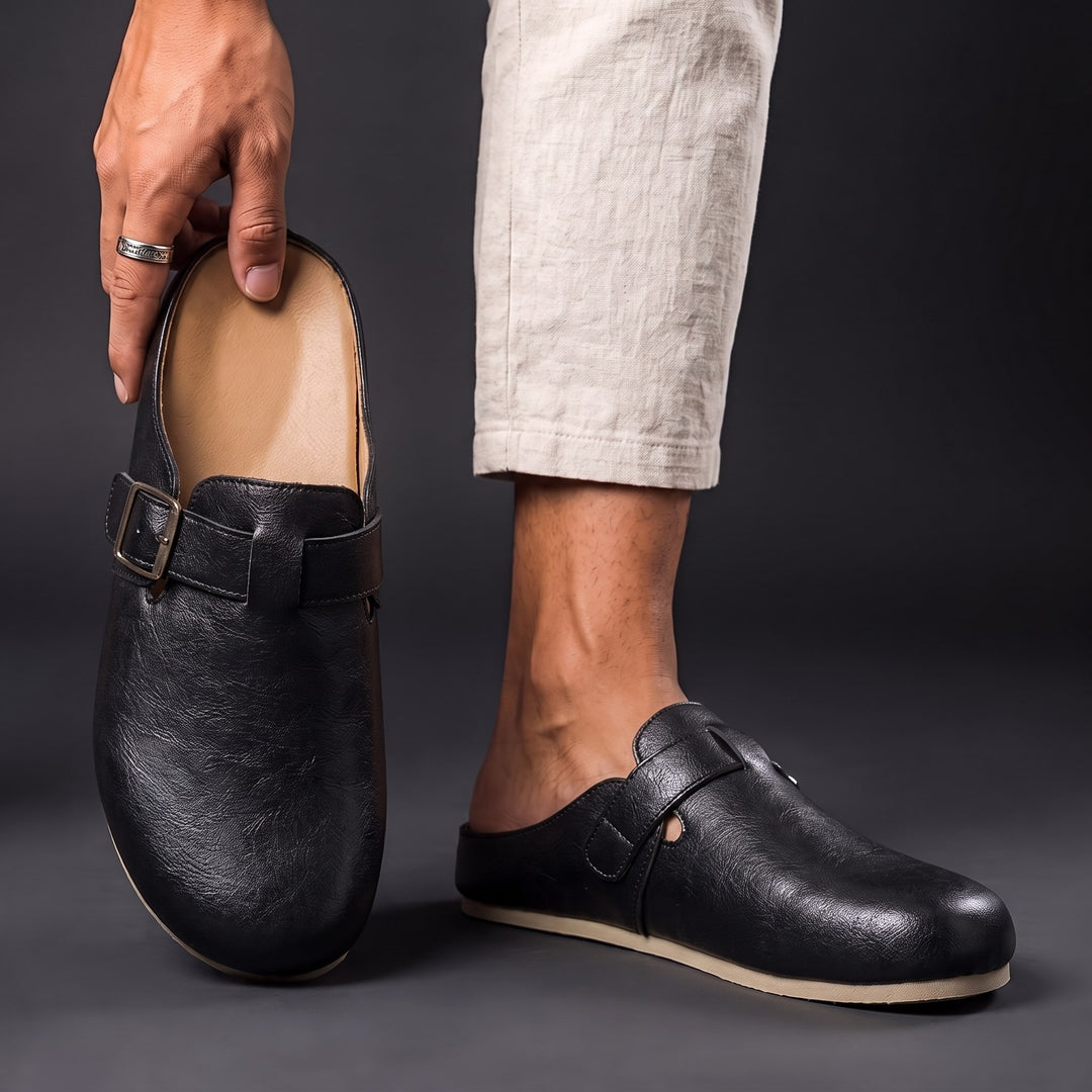 Marendo Leather Mules