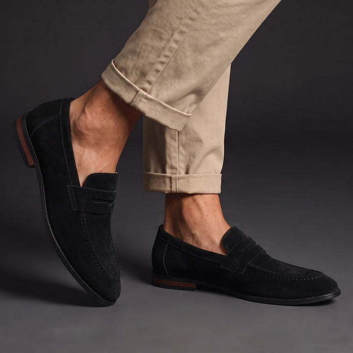 Giovano Suede Loafers