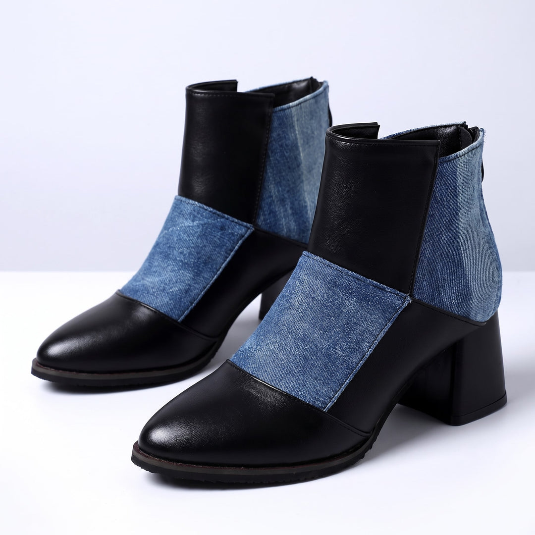 Roxie Block Heel Boots