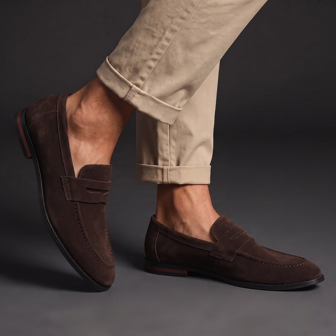 Giovano Suede Loafers