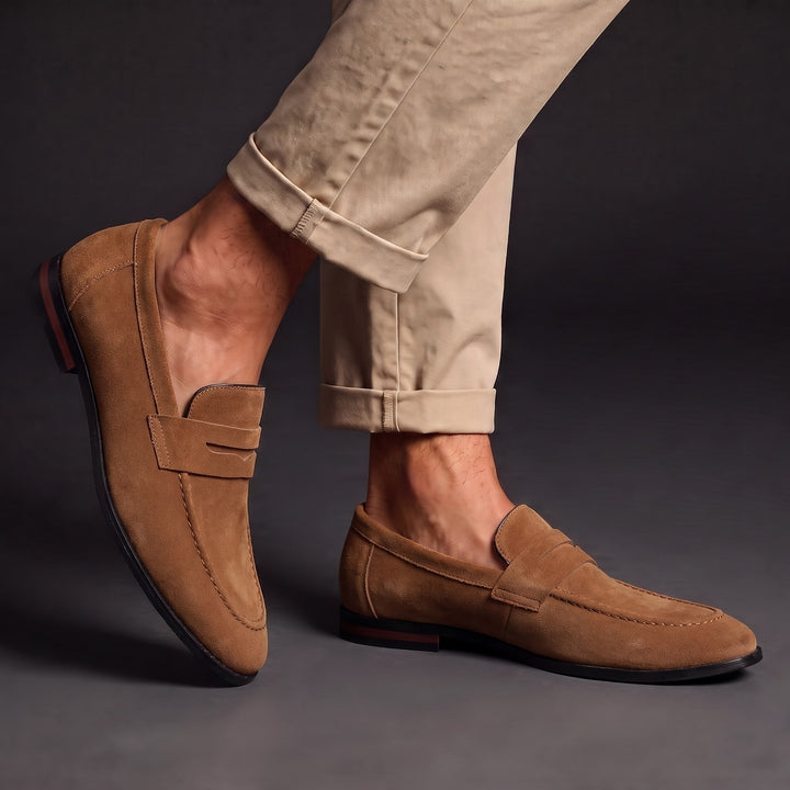 Giovano Suede Loafers