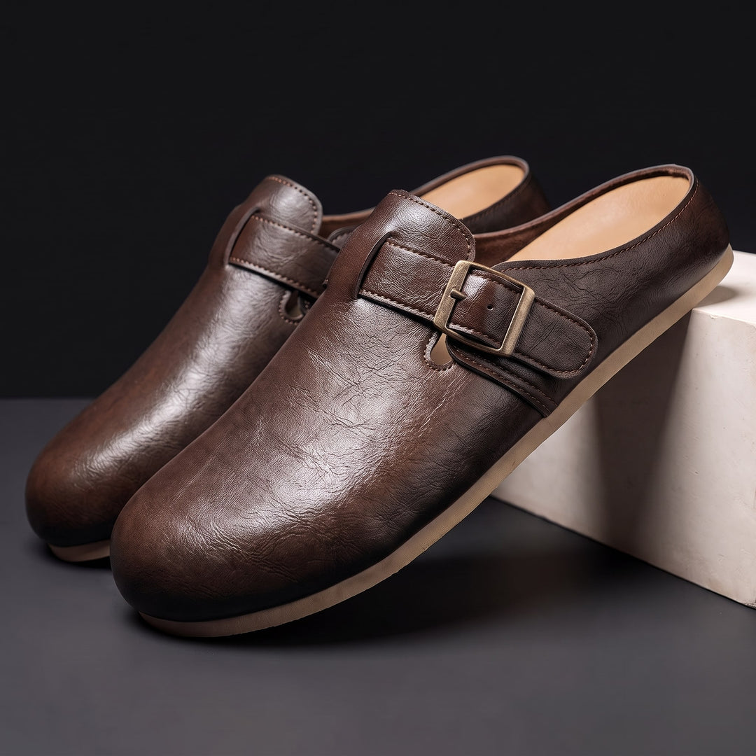 Marendo Leather Mules
