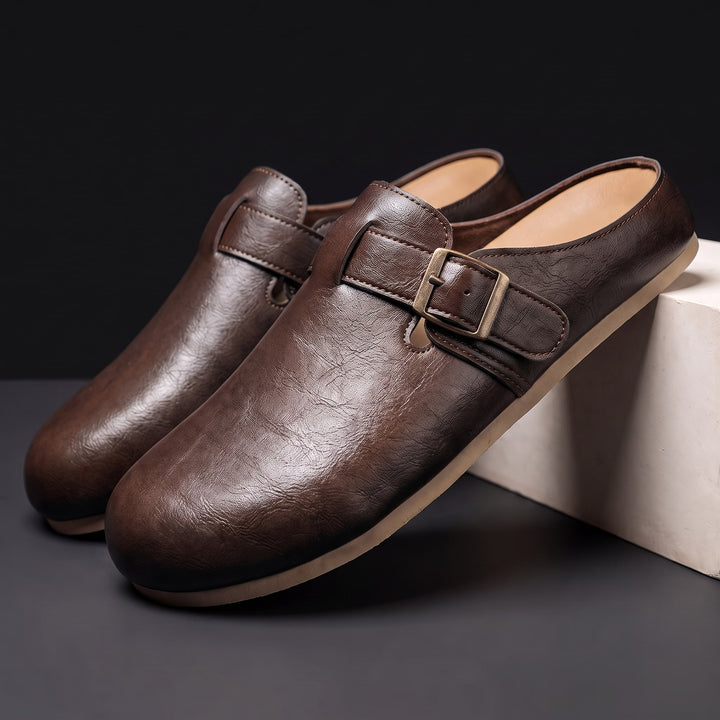 Marendo Leather Mules