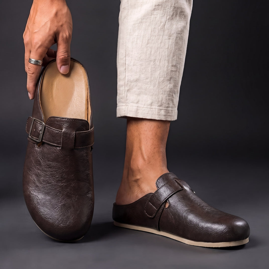 Marendo Leather Mules