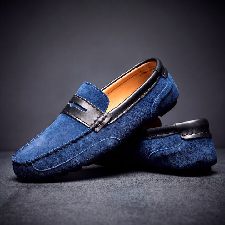 Belvano Suede Loafers