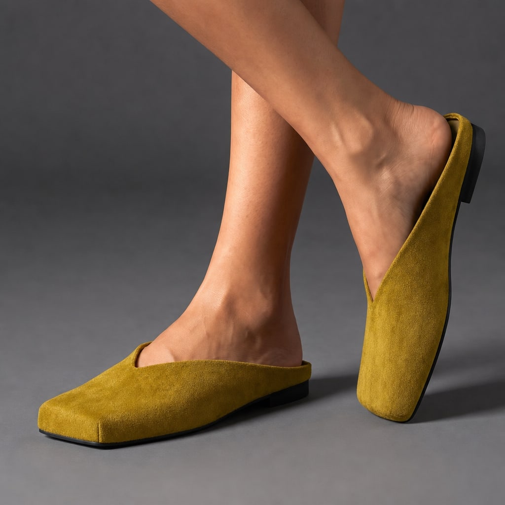 Viviana Velvet Mules