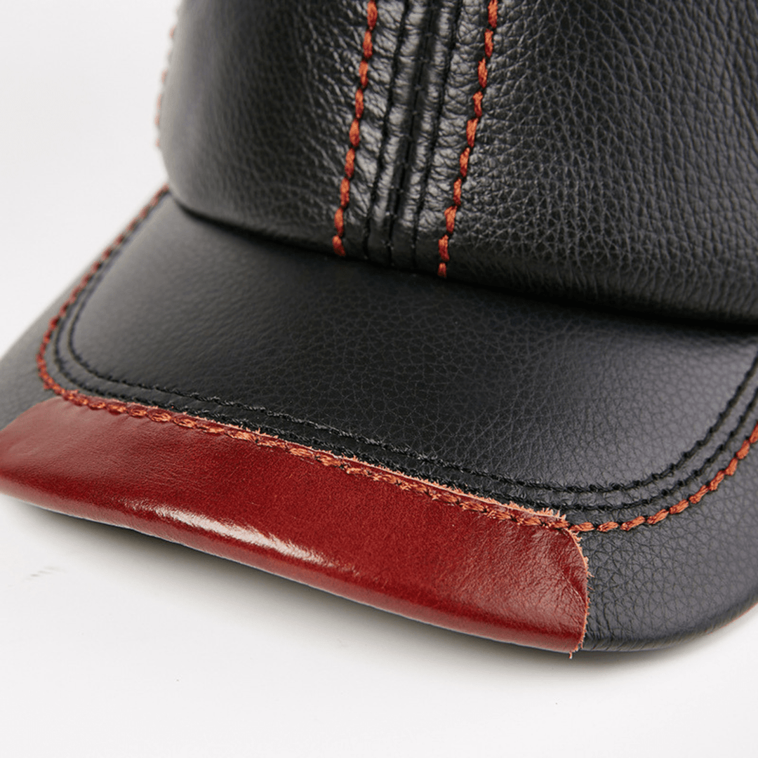 Otis Leather Cap - Boncini
