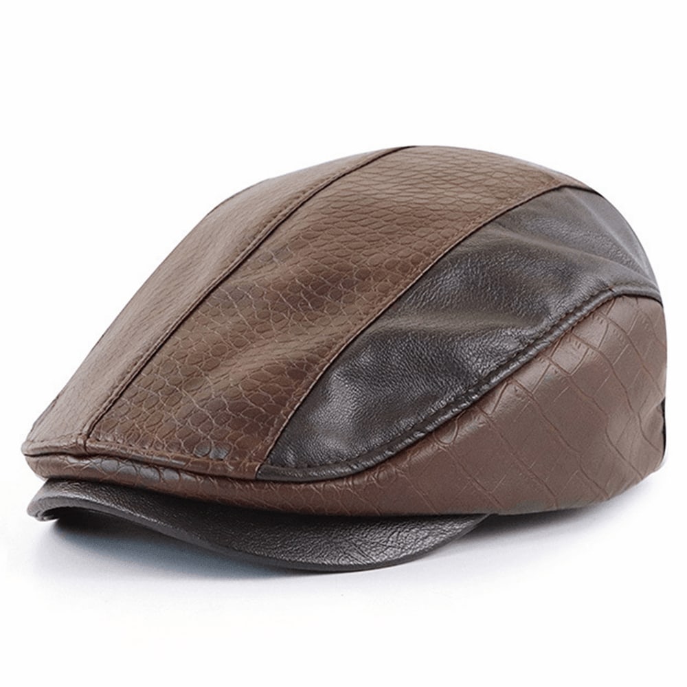 Franco Leather Cap