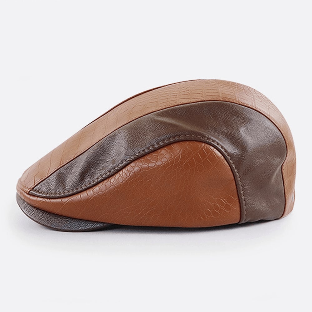 Franco Leather Cap
