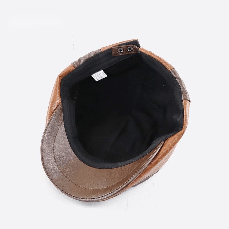 Franco Leather Cap