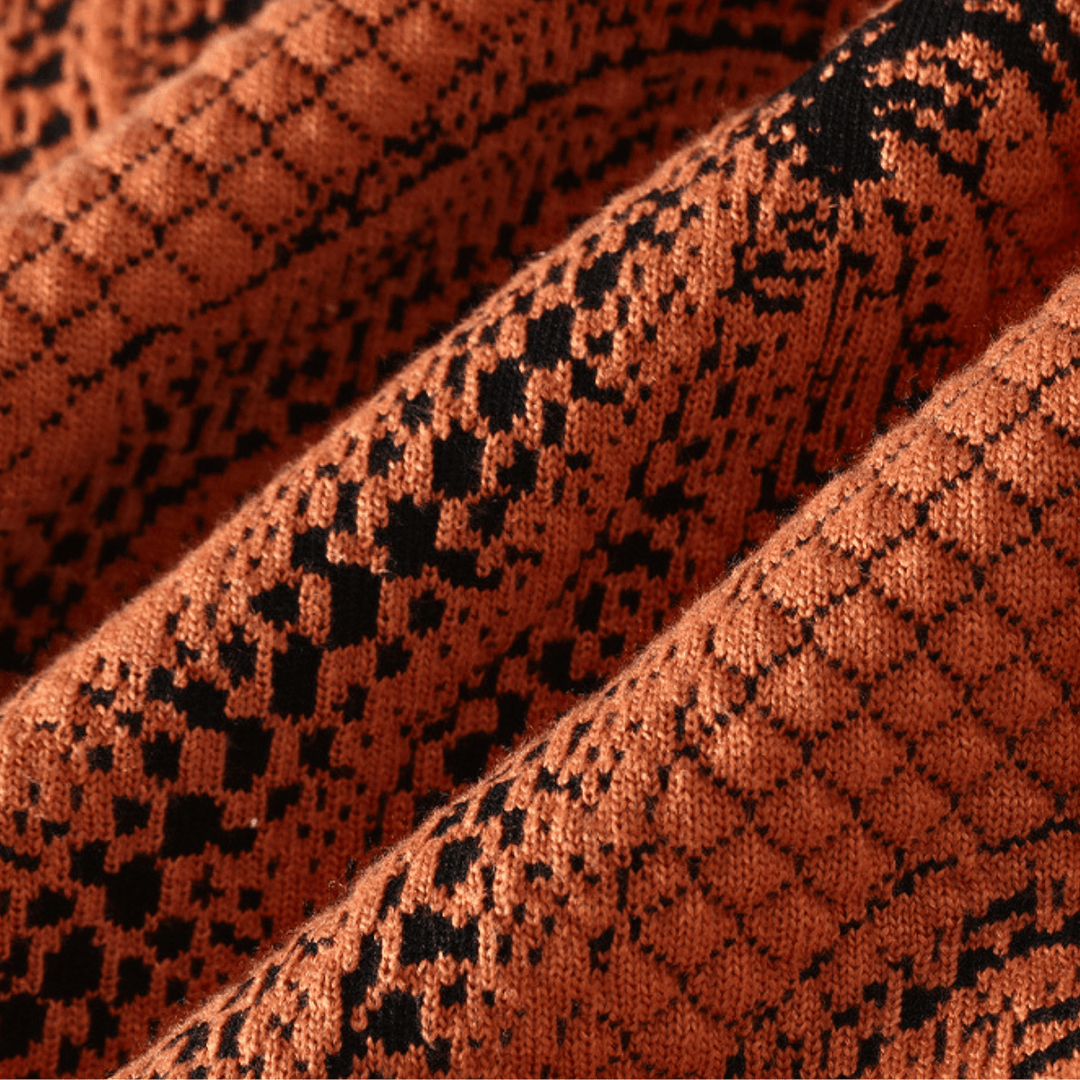 Pumpkin Knit Sweater - Boncini