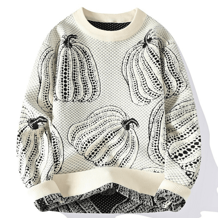 Pumpkin Knit Sweater - Boncini