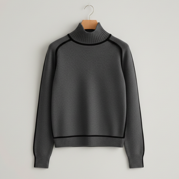 Madison Knit Turtleneck Sweater