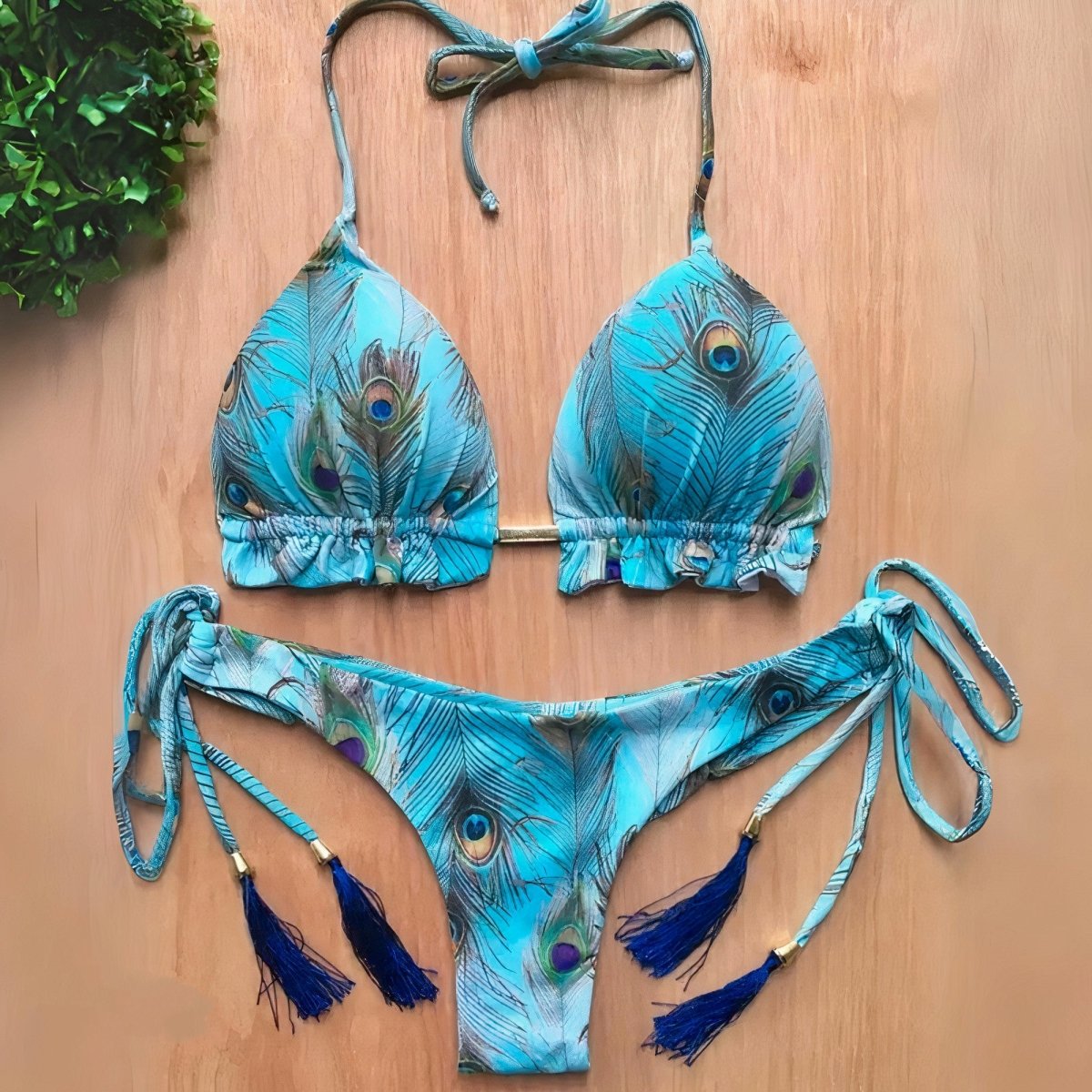 Sienna Tassel Bikini - Time & West