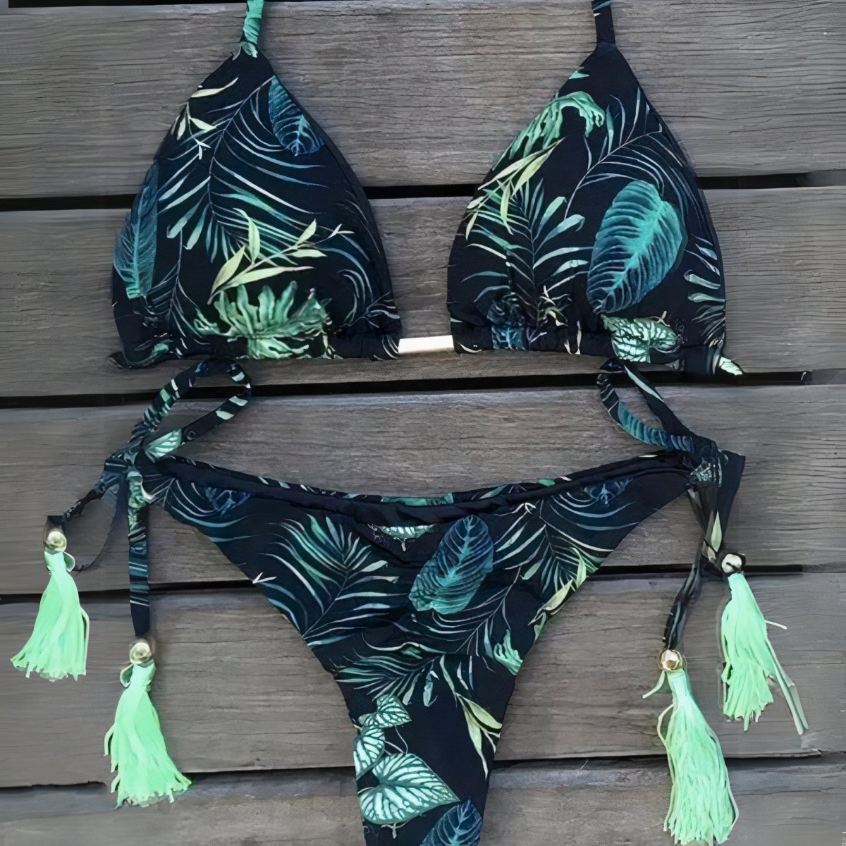 Sienna Tassel Bikini - Time & West