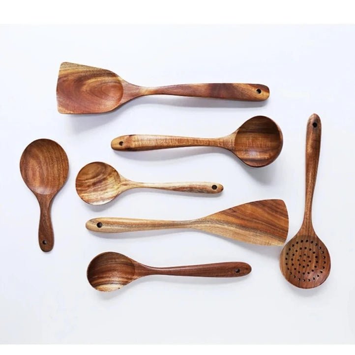 Teakwood Utensil Set - Boncini