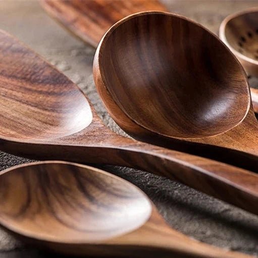 Teakwood Utensil Set - Boncini