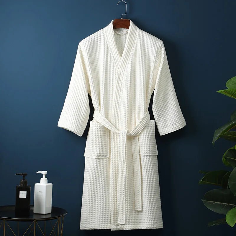 Waffle Weave Resort Robe - Boncini