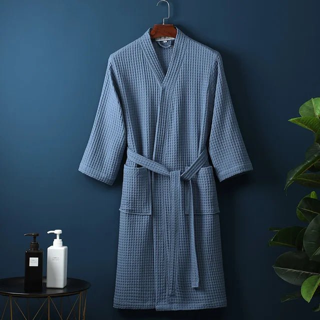 Waffle Weave Resort Robe - Boncini