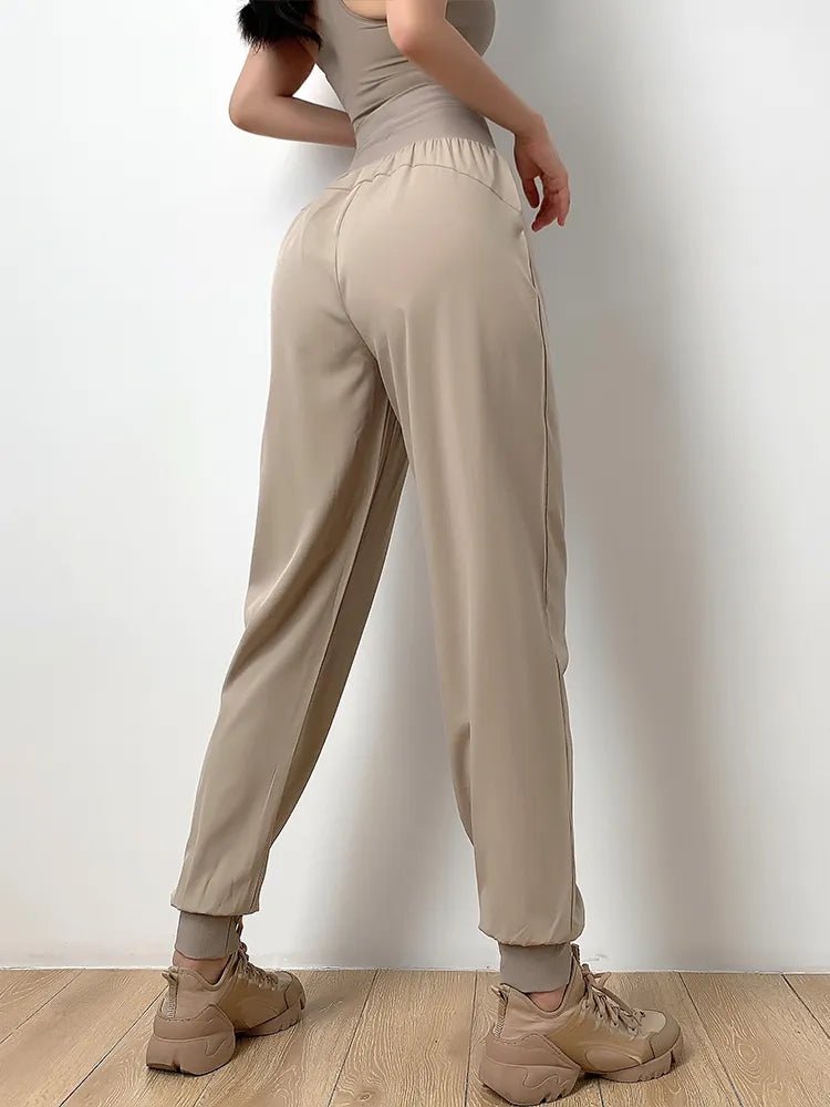 High Waist Joggers - Time & West