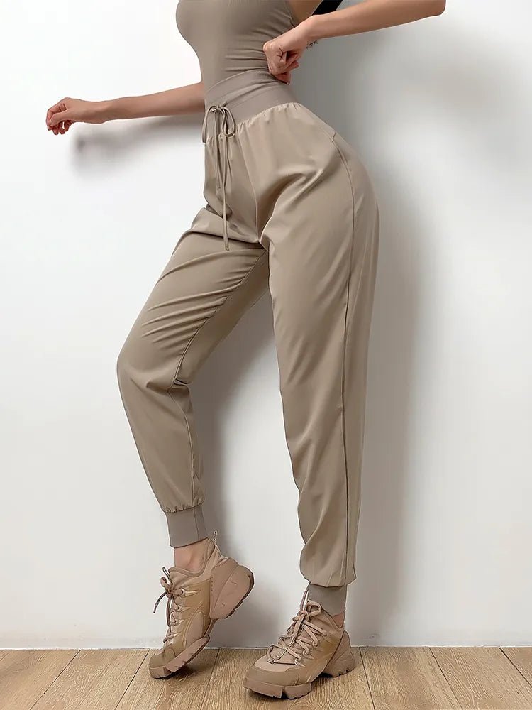 High Waist Joggers - Time & West