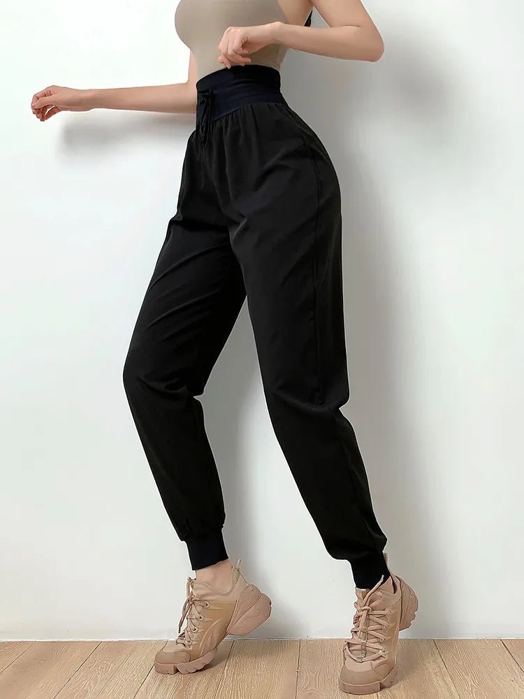 High Waist Joggers - Time & West