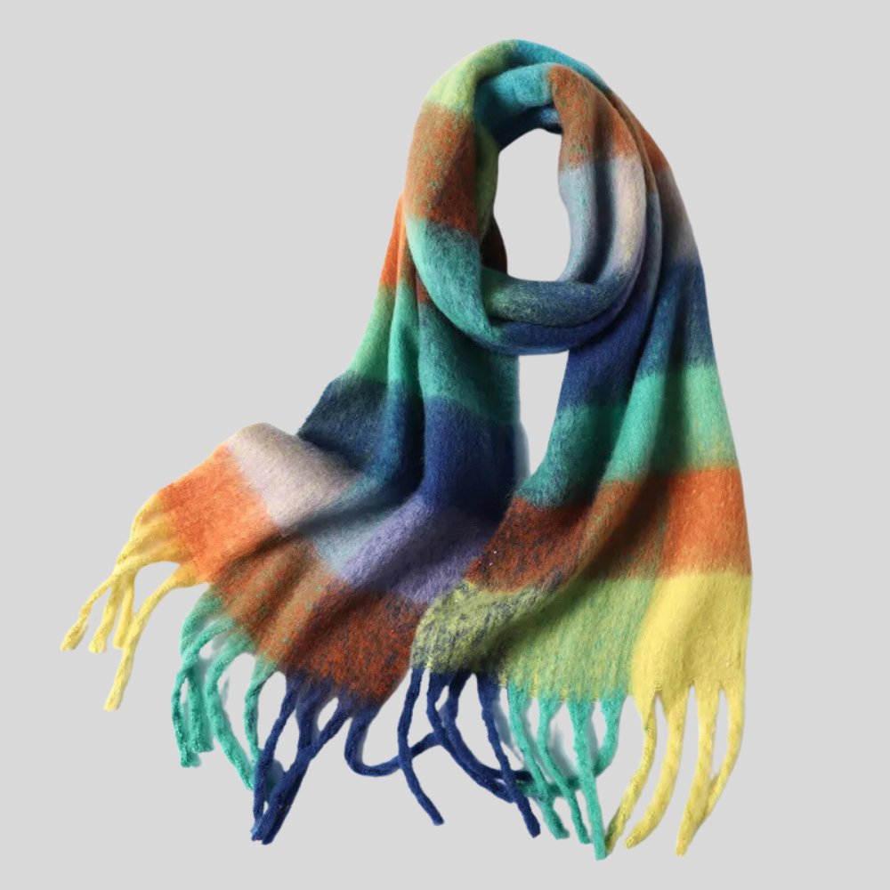 Mosaic Oversized Scarf - Time & West