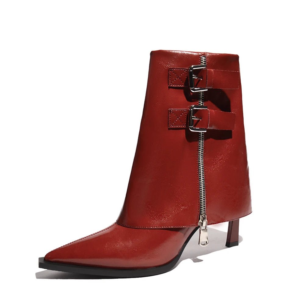 Vogue Vamp Ankle Booties - Time & West