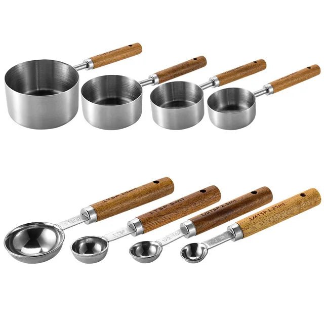 Walnut Measuring Cups - Time & West