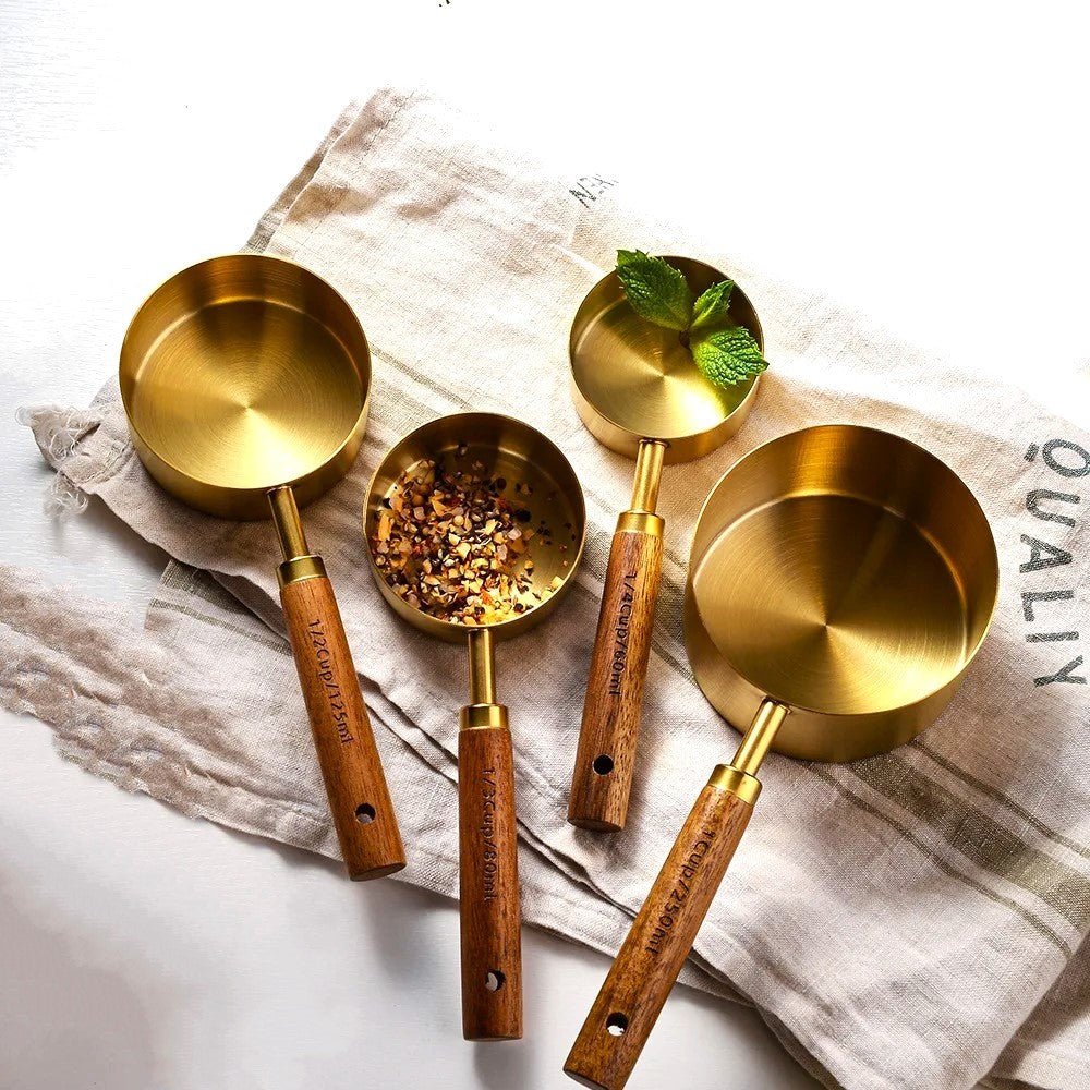 Walnut Measuring Cups - Time & West